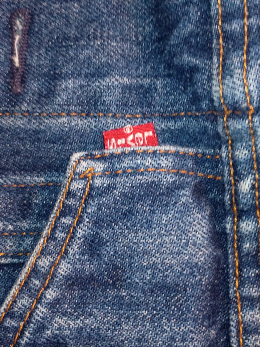 Vintage Levi's Blue Denim Jacket (Vest)